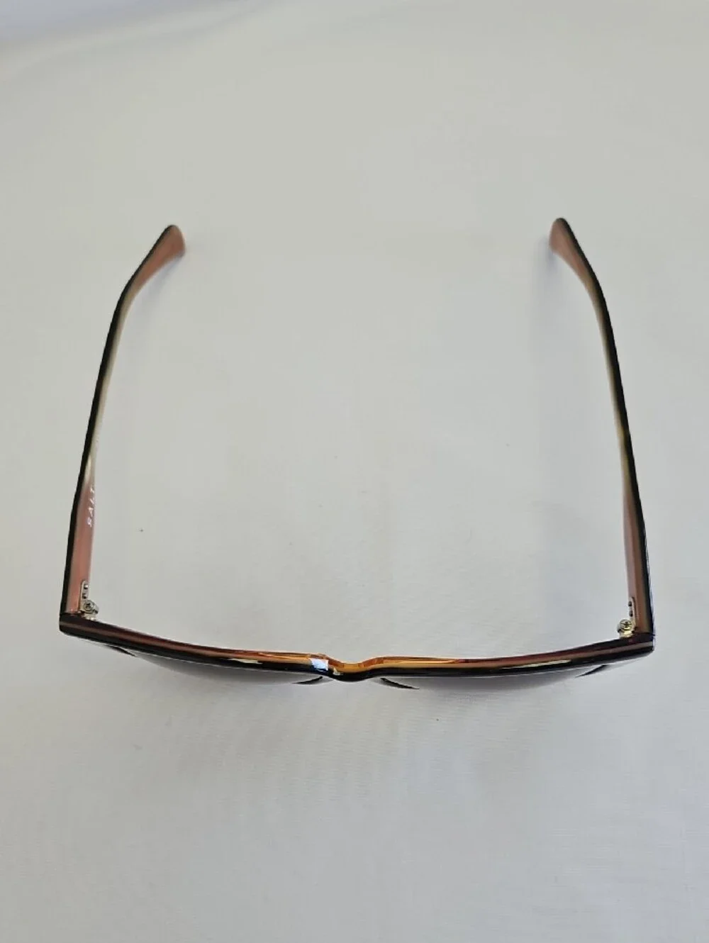 SALT Optics Cat Eye Sunglasses Brown Tortoise Acetate Designer UV Protection
